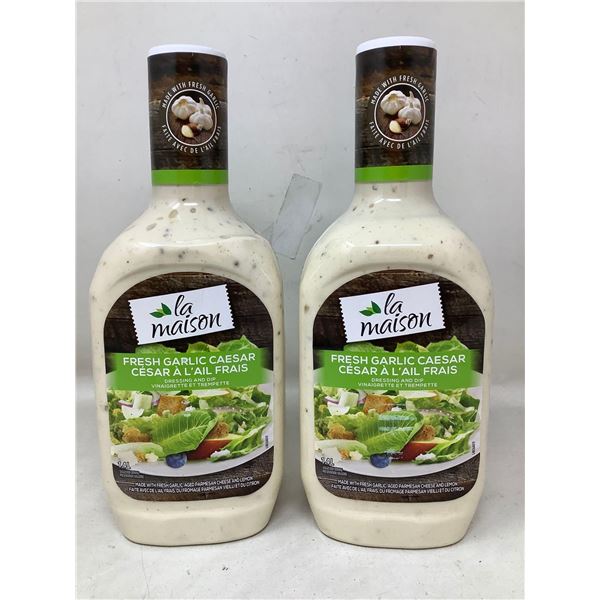 La Maison Fresh Garlic Caeser Dressing (2 x 1.4L)