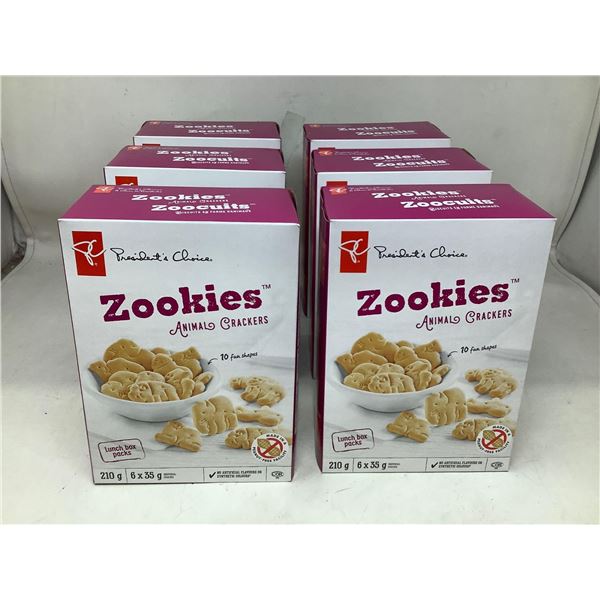 Zookies Animal Crackers (6 x 200g)