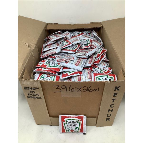 Heinz Individual Ketchup Packages (396 x 26ml)