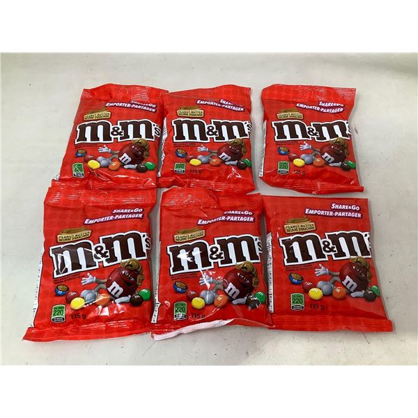 M&M Peanut Butter (6 x 115g)