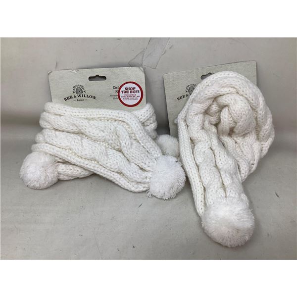 Bee & Willow Cable Knit Neck Scarf (2ct)