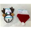 Image 2 : Pet Christmas Headband and Bandana