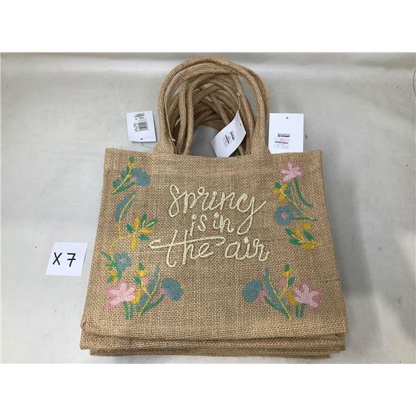 Spring is in the Air Bags (7- 11in x 9inx 3in)