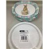 Image 3 : Lot of Easter Disposable Assorted Plates and Napkins