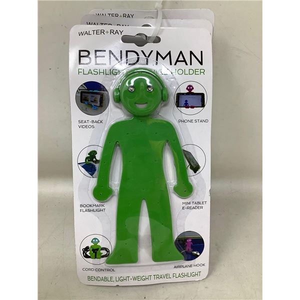 Walter-Ray Bendyman Flashlight Device Holder (4ct)