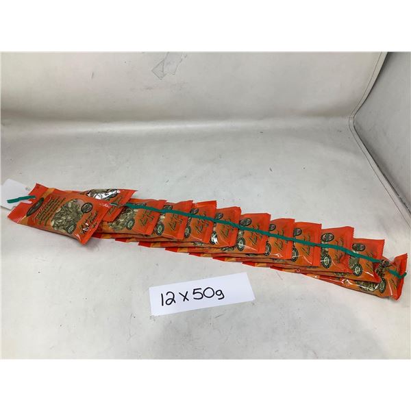 Willow Tree Organic Roasted & Salted Pumpkin Seeds (12 x 50g)