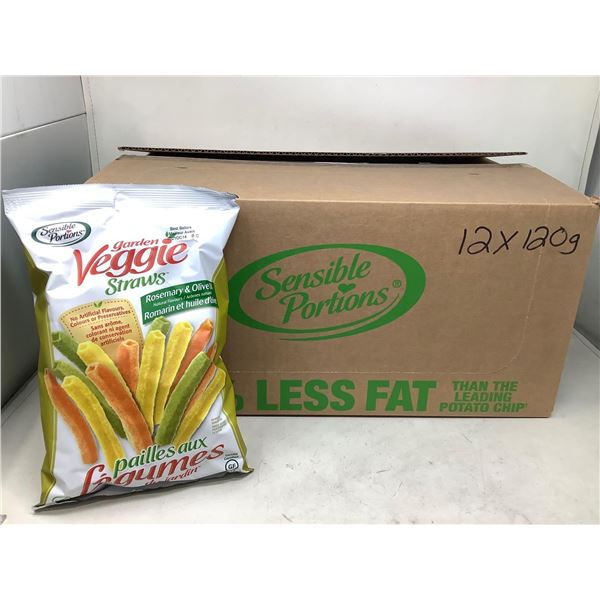 Garden Veggies Straws (12 x 120g)