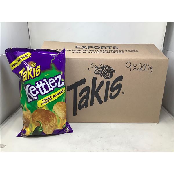 Takis Typhoon Jalapeno (9 x 200g)
