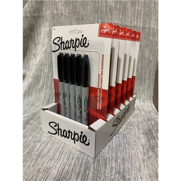 Case lot of Sharpie Markers black 5 x 5