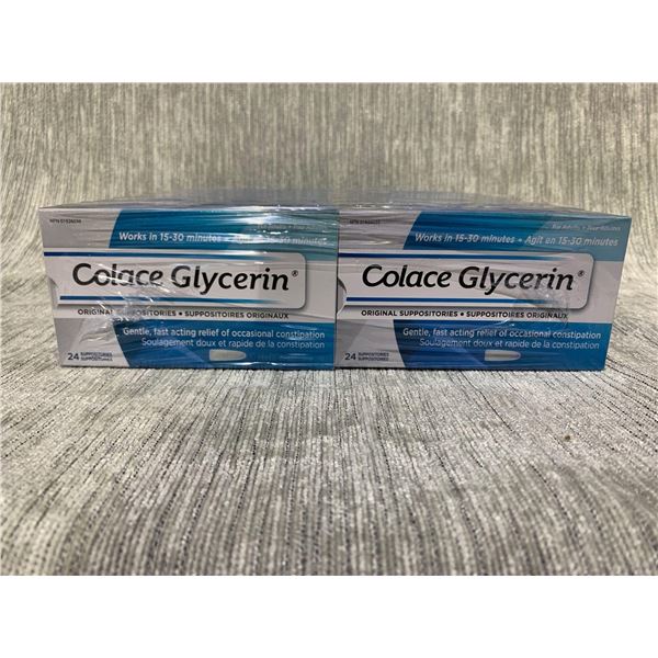ColaceÂ Glycerin Original Suppositories (12 X 24)