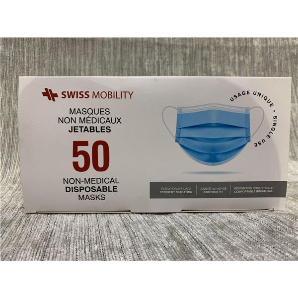 Swiss Mobility Non-Medical Masks (40 X 50) 2000 masks