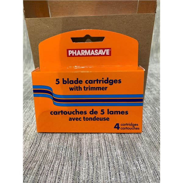 Pharmasave 5 Blade Cartridges With Trimmer (6)