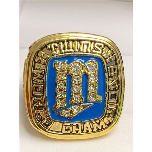MLB Commemorative World Championship Ring- Minnesota Twins World Series 1987