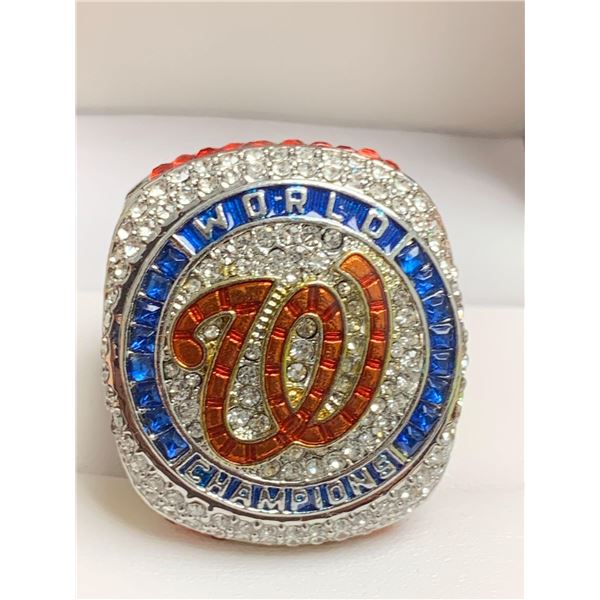MLB Commemorative World Championship Ring- Washington Nationals World Series 2019-Stephen Strasburg 