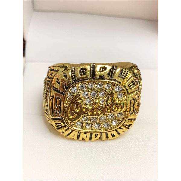 MLB Commemorative World Championship Ring- Baltimore Orioles World Series 1983 - Ripkin Jr.