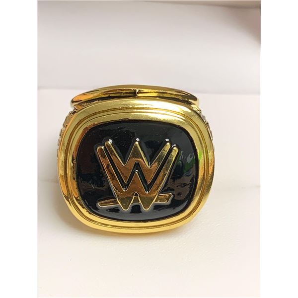 WWE World Wrestling Entertainment Championship Commemorative Ring - Hall of Fame 2015