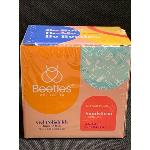 Beetles Gel Polish Kit 6 colors - Sandstorm 196