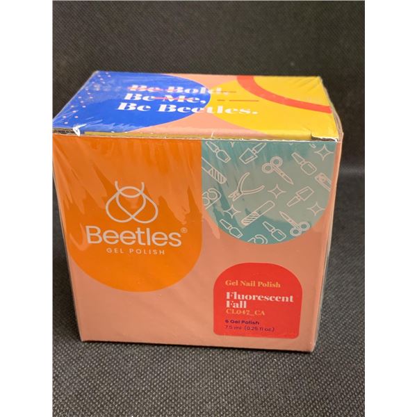 Beetles Gel Polish Kit 6 colors - Fluorescent Fall -047