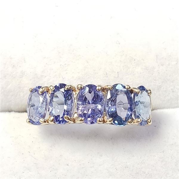 10K Yellow Gold Tanzanite(2.4ct) Ring (~Size 7) $1700