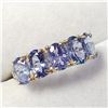 Image 2 : 10K Yellow Gold Tanzanite(2.4ct) Ring (~Size 7) $1700