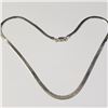 Image 1 : Silver 10G 19" Necklace (~Size )(Ring is resizable for $40) (~length inches), Suggested Retail Value