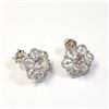 Image 2 : 10K White Gold Cz Earrings (~Size )(Ring is resizable for $40) (~length inches) (~weight 1.5g), Sugg