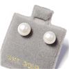 Image 2 : 14K Yellow Gold Fresh Water Pearl Earrings (~Size )(Ring is resizable for $40) (~length inches), Sug