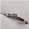 Image 3 : 10K Rose Gold Diamond (0.2Ct,I1,G) Ring (~Size 6) $1430