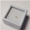 Image 2 : Natural Fancy Color Diamond(0.1ct) (~Size )(Ring is resizable for $40) (~length inches), Suggested R