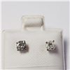 Image 1 : 14K White Gold Diamond (0.4Ct,Si1-2,G-H) Earrings $2400