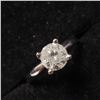 Image 3 : 10K White Gold Diamond (0.85Ct,I2,F) Ring (~Size 5.75) $7480.00