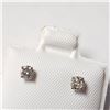 Image 3 : 14K White Gold Diamond (0.19Ct,I1-2,H-I) Earrings $1000