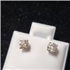 Image 1 : 14K White Gold Diamond (0.54Ct,I2-3,I-J) Earrings $2900