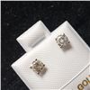 Image 2 : 14K White Gold Diamond (0.54Ct,I2-3,I-J) Earrings $2900