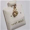Image 3 : 14K Yellow Gold Citrine(0.45ct) Pendant (~Size )(Ring is resizable for $40) (~length inches), Made i