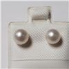 Image 1 : 14K Yellow Gold Fresh Water Pearl5.5-6Mm Earrings (~Size )(Ring is resizable for $40) (~length inche
