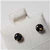 Image 1 : 10K Yellow Gold Tourmaline 4Mm Fresh Water Pearl 2In1 Earrings (~Size )(Ring is resizable for $40) (