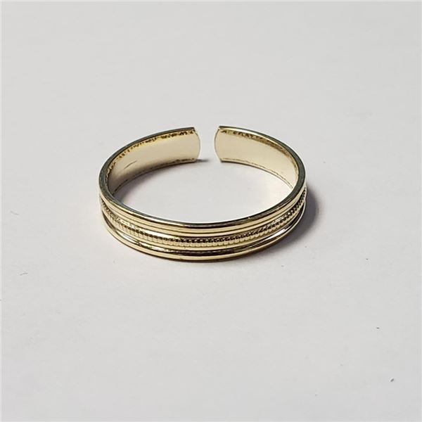 10K Yellow Gold 1.1G Kids Ring (~Size MUST)(Ring is resizable for $40) (~length inches), Suggested R