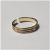Image 2 : 10K Yellow Gold 1.1G Kids Ring (~Size MUST)(Ring is resizable for $40) (~length inches), Suggested R