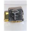 Image 4 : Gents Biker Skull Ring with secret hidden compartment size 10