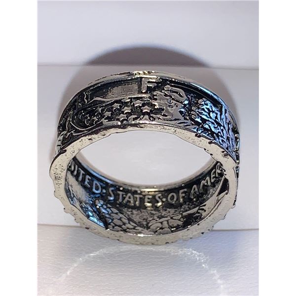 Mens Unique 1945 USA half Dollar ring