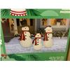 Image 2 : Holiday Living  LED Lighted Snowman Family