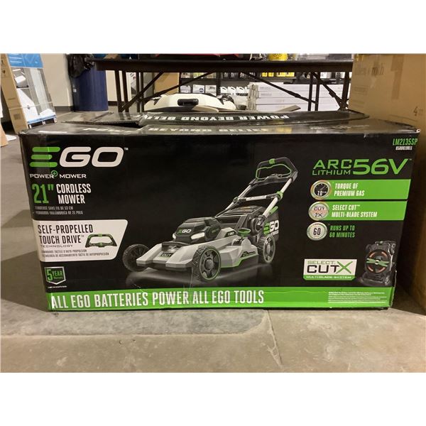 EGO 21"  Self Propelled Cordless Mower - ARC 56V Lithium-no battery