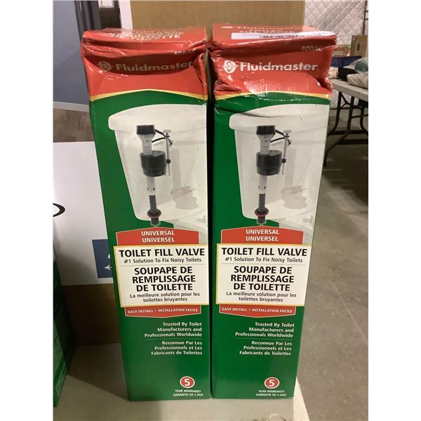 Fluidmaster Universal Toilet Fill Valve X2