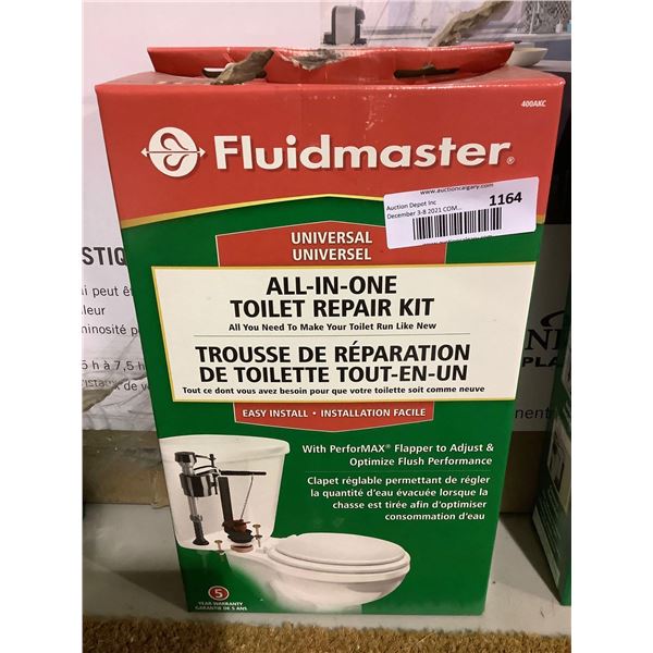 Fluidmaster All In One Toilet Repair Kit