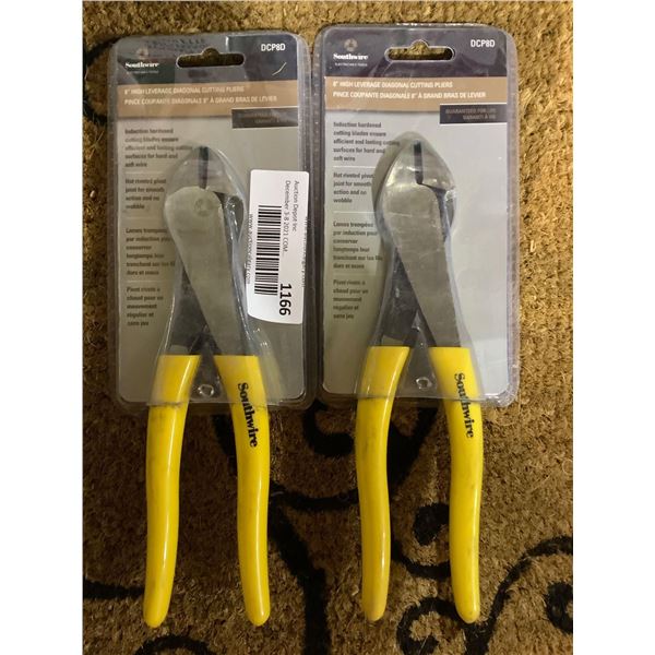 Southwire 8" High Leverage Diagonal Cutting Pliers X2