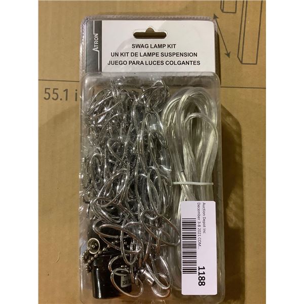 Atron Swag Lamp Kit - Silver