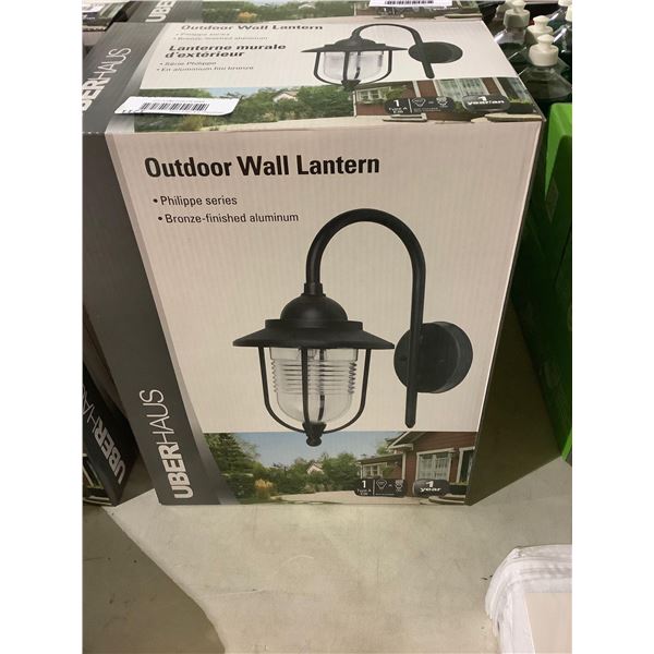 UIber-Haus Outdoor Wall Lantern - Black