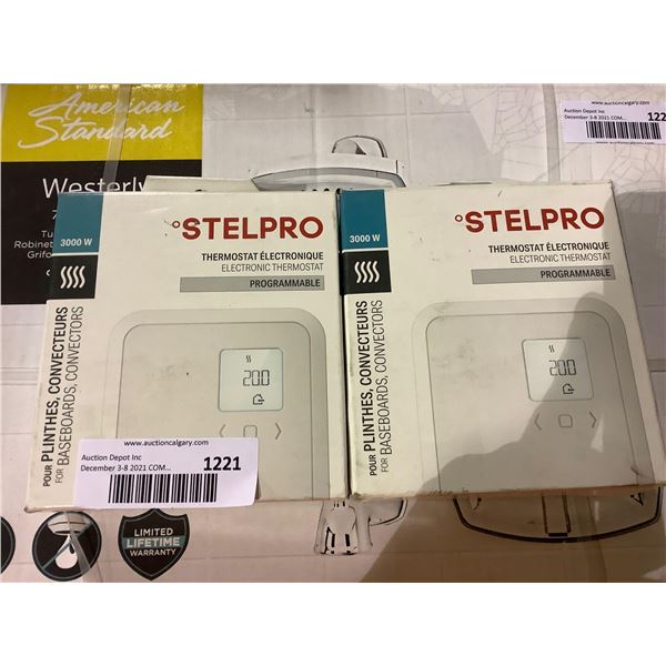 Stelpro Electronic Programmable Thermostat X2