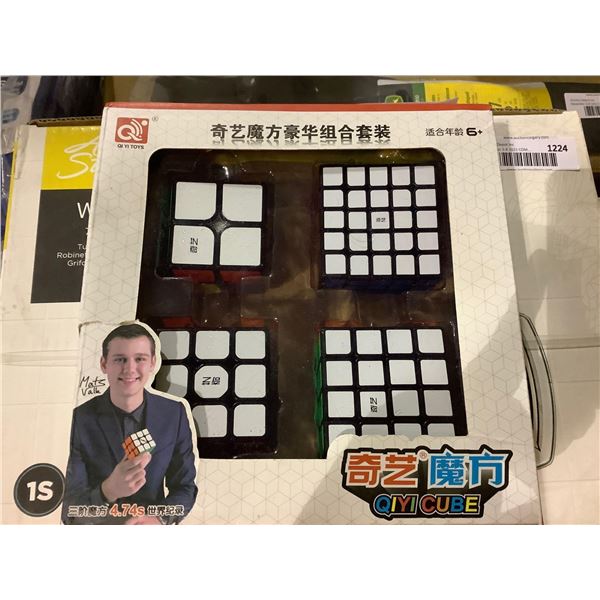 Box Set 4 Styles Qiyi Cube Puzzles